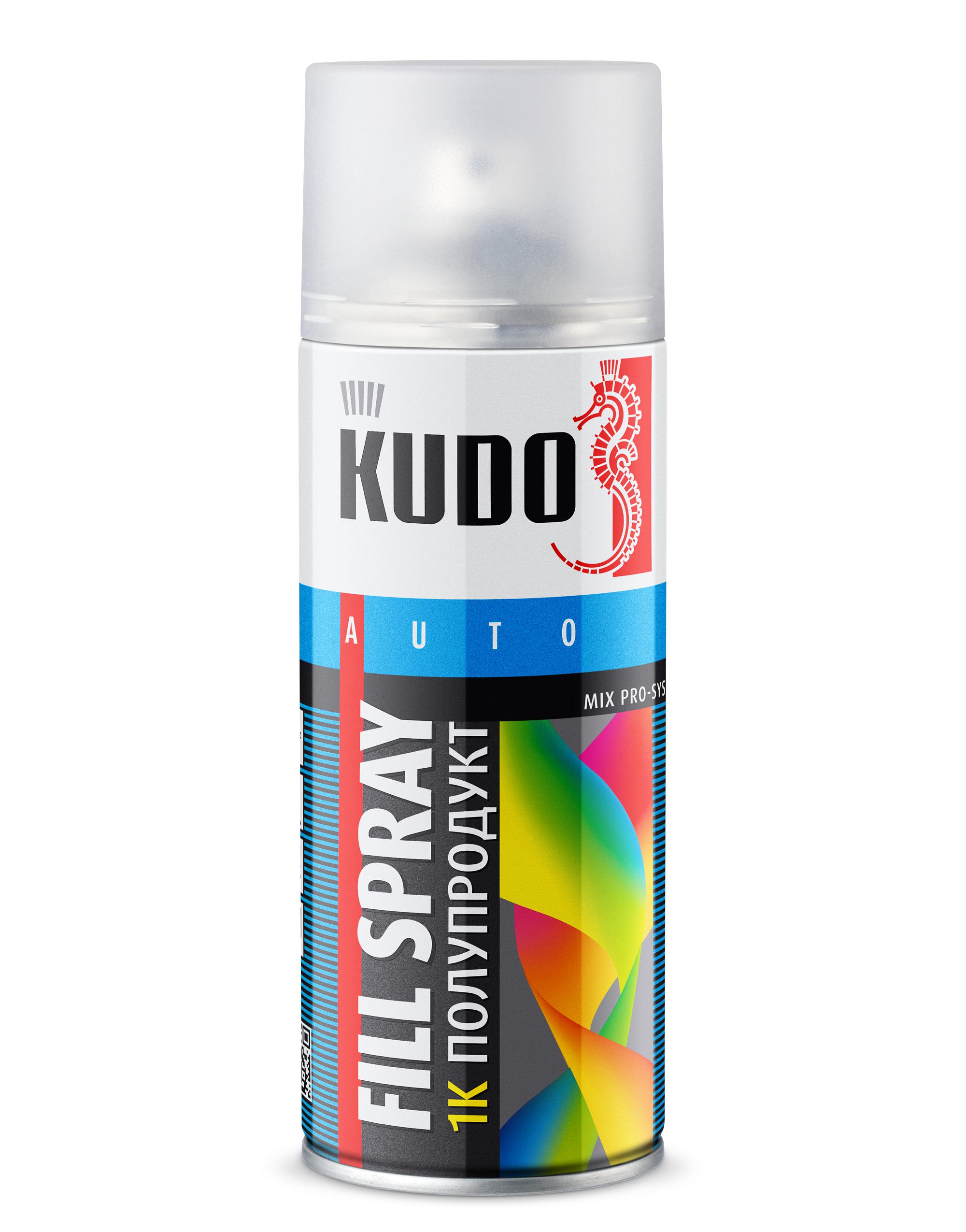 Fill Spray 1K полупродукт 520 мл - KUDO KU-9900