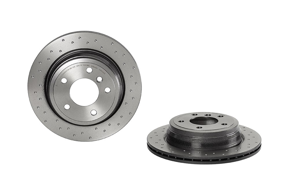 Диск тормозной Xtra | зад | - Brembo 09.B338.2X