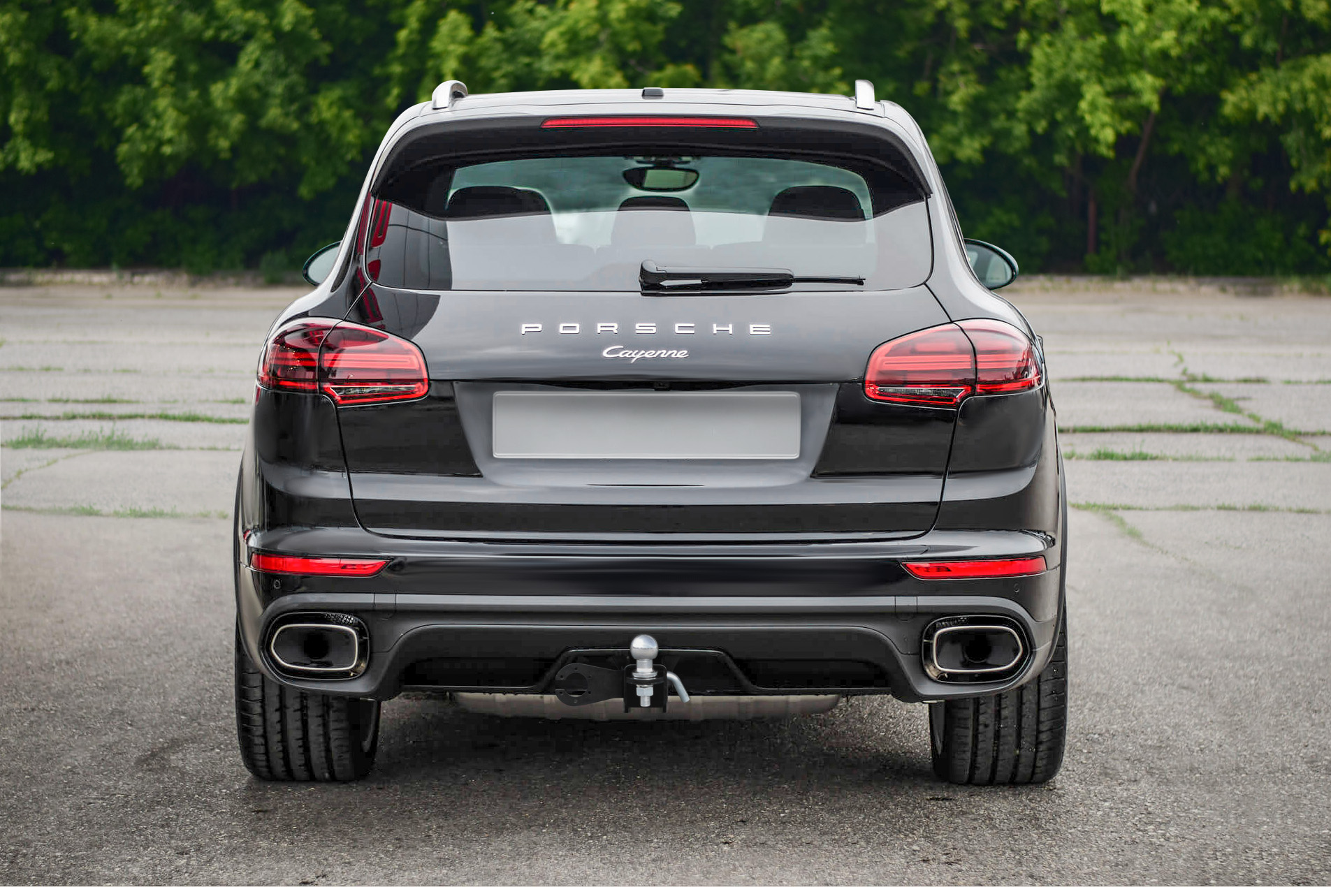 ТСУ /съемный квадрат/ Volkswagen Touareg 2002-2018/ Porsche Cayenne 2002-2017 - PT Group 20031501