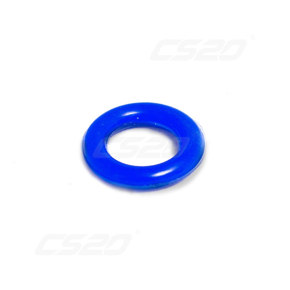 Кольцо форсунки газ-3302 дв. умз-4216 евро-4 (узкое) синий силикон серия profi 100 шт в пакете - CS-20 14589