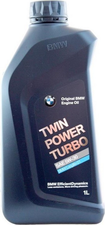 5w-30 Twin Power Turbo, API SL, acea a3/b4, BMW Longlife-01, 1л (синт.мотор. масло) - BMW 83 21 2 465 843