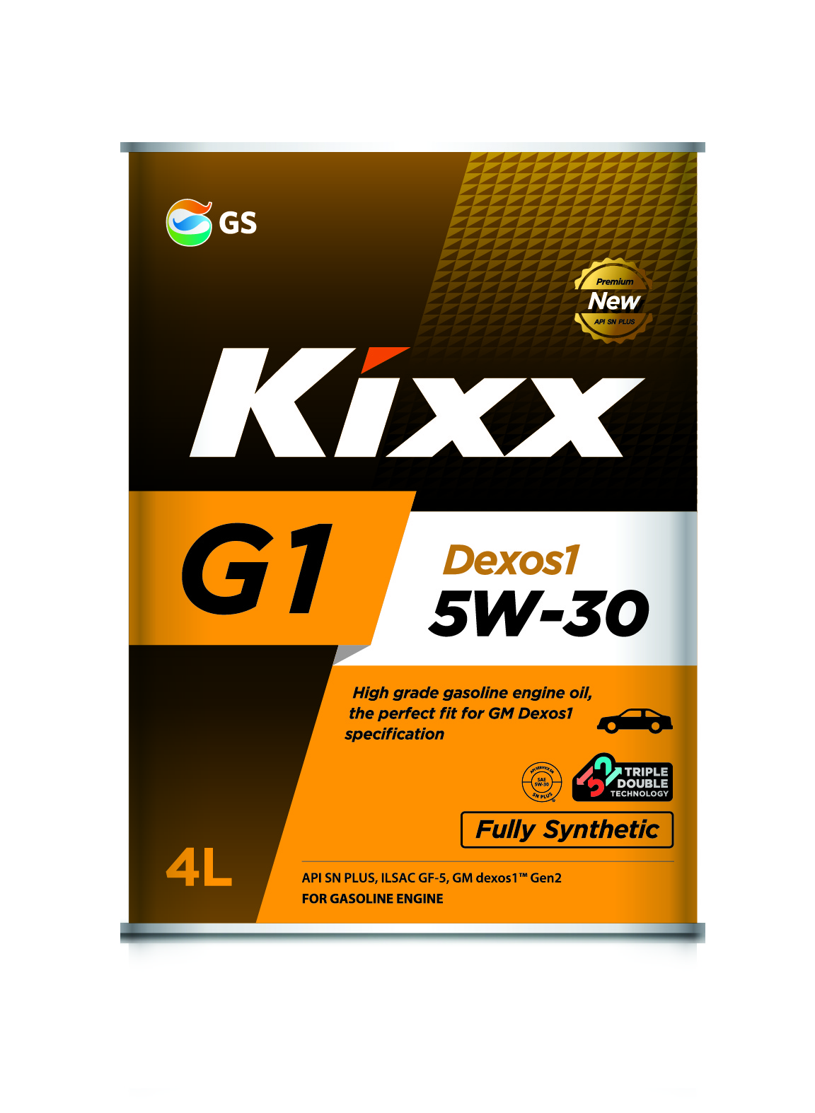 Kixx G1 dexos1 Gen2 5w-30 SN Plus (синт) 4л масло моторное (4) - KIXX L210744TE1