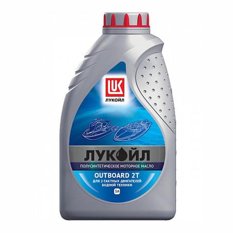 Outboard 2Т, 1л, (полусинт. мотор. масло) - Лукойл 1670488
