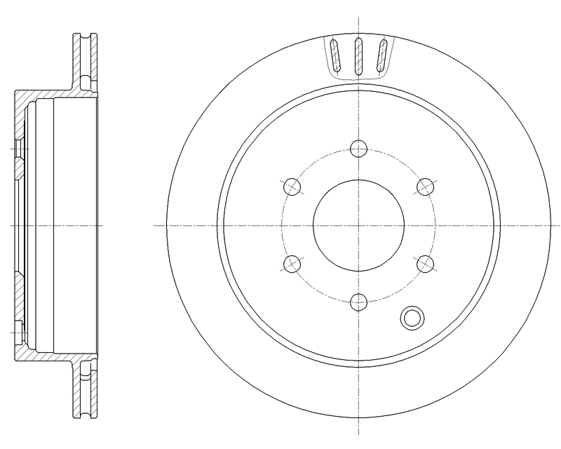 Диск тормозной вентилируемый g-brake  gr-20664 - G-brake GR20664