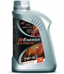 Масло G-Energy 5w-40 Synthetic Active API sn/cf 1л син - G-Energy 253142409