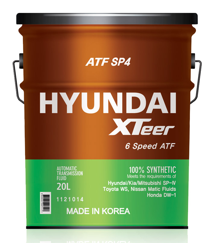 Xteer atf sp-iv 20л масло трансмиссионное HYUNDAI XTeer 1121014 18391₽