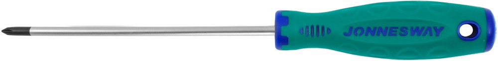D71p1150 отвертка стержневая крестовая anti-slip grip, ph1x150 ММ - JONNESWAY D71P1150