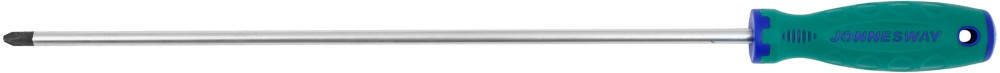 D71p3400 отвертка стержневая крестовая anti-slip grip, ph3x400 ММ - JONNESWAY D71P3400