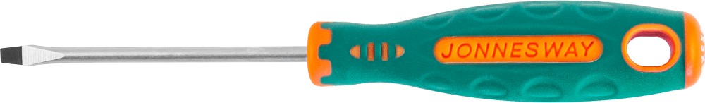 D71s360 отвертка стержневая шлицевая anti-slip grip, sl3.0х60 ММ - JONNESWAY D71S360