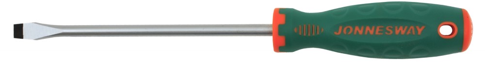 D71s4150 отвертка стержневая шлицевая anti-slip grip, sl4.0х150 ММ - JONNESWAY D71S4150