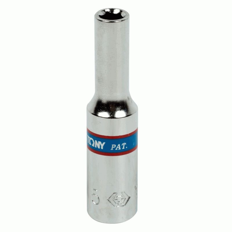 King tony головка торцевая глубокая шестигранная 1/4, 5 ММ - King Tony 223505M