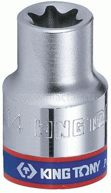Головка торцевая torx Е-стандарт 1/4, E8, l = 24 мм - King Tony 237508M