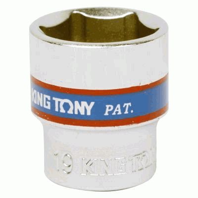 King tony головка торцевая стандартная шестигранная 3/8, 19 ММ - King Tony 333519M