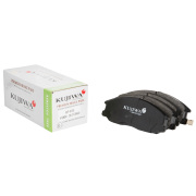 Колодки тормозные передние с пластинами kuf0103 kujiwa 5810126a30 hyun | перед | - Kujiwa KUF0103