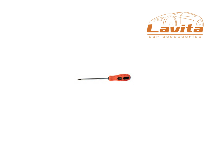 Отвёртка крестовая 150мм PH2  CRV - Lavita LA515001