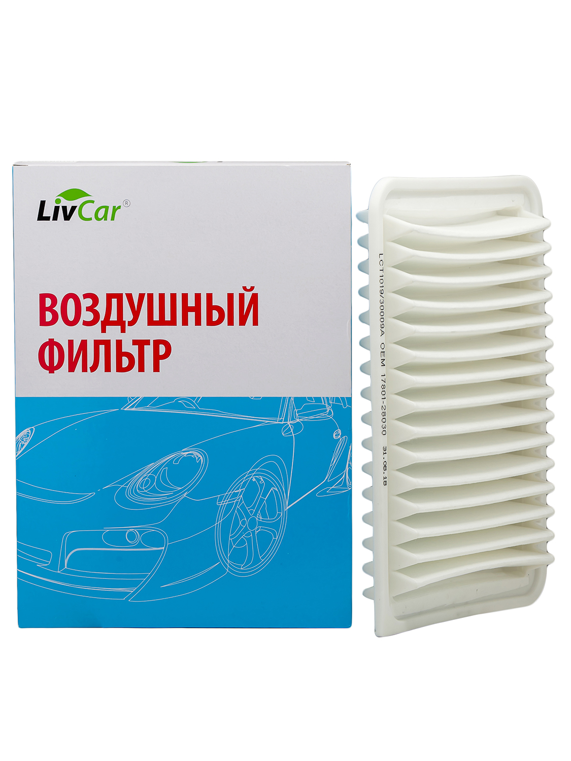 Фильтр воздушный - LivCar LCT1019/30009A