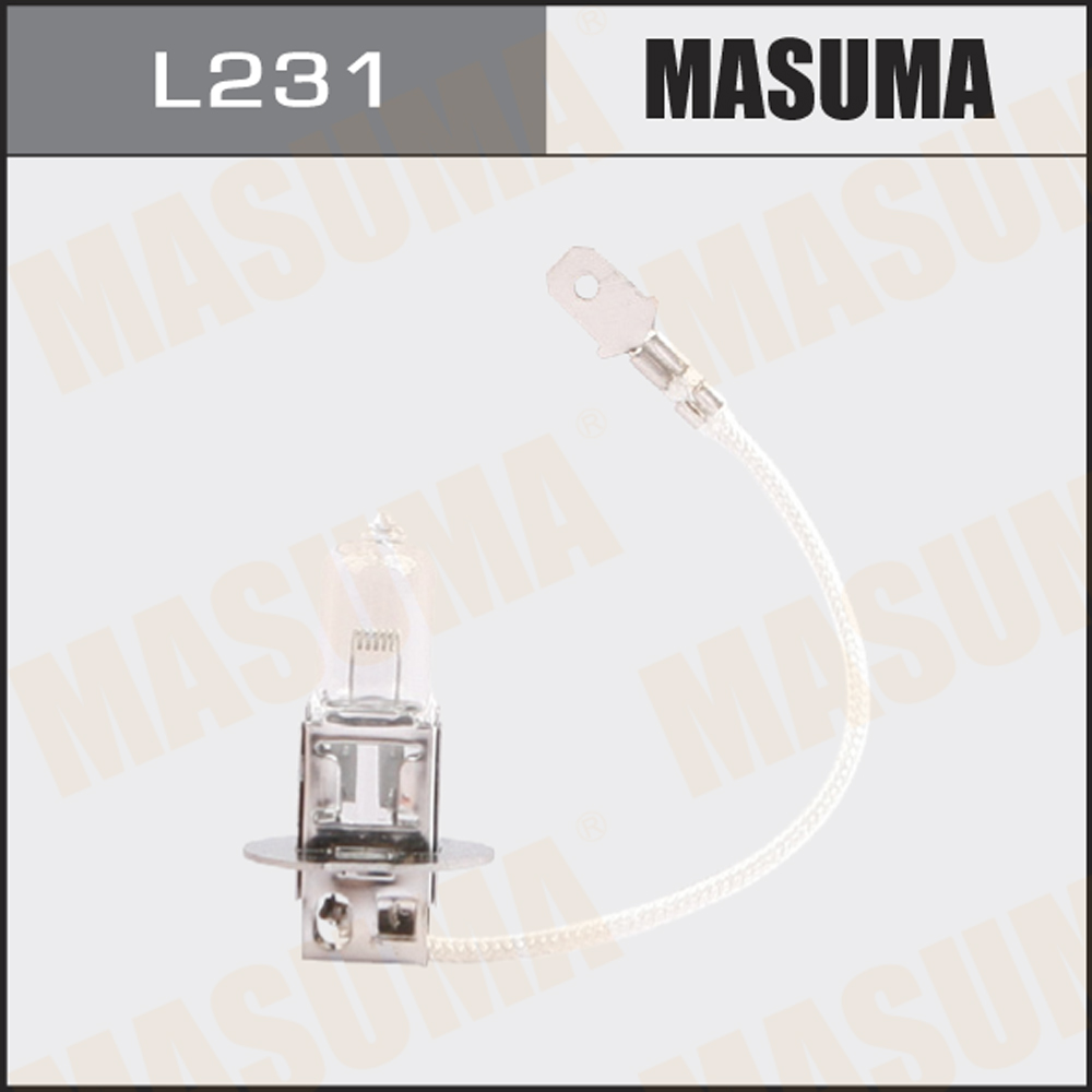 Галоген. лампа masuma H3 24V 70W - Masuma L231