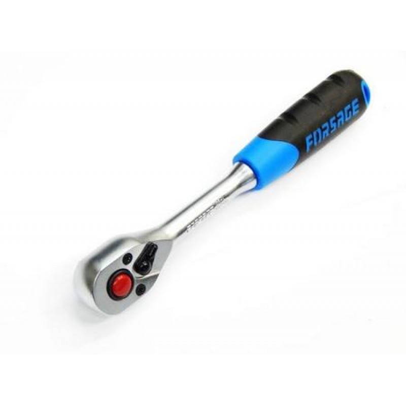 Трещотка 72 зуба 1/2 l=250 (резиновая ручка) - Nord Yada 904449
