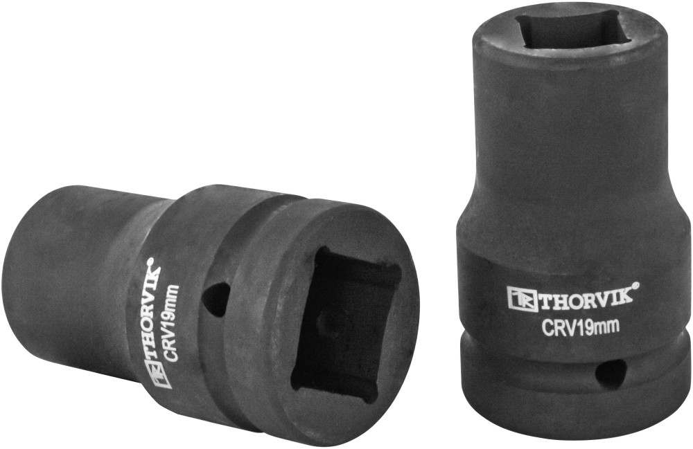 Головка торцевая 4-х гранная для ручного гайковерта 1dr, 19 мм - Thorvik LSWS00119