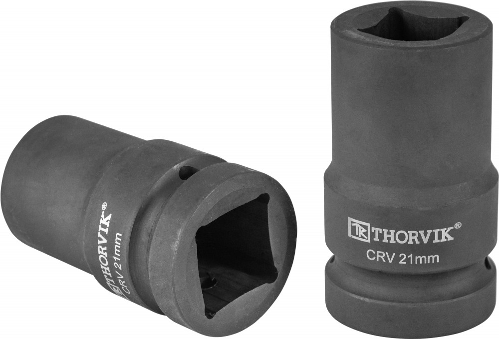 Головка торцевая 4-х гранная для ручного гайковерта 1 DR, 21 мм - Thorvik LSWS00121