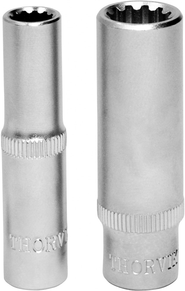 Головка торцевая глубокая MultiProf 1/4dr, 10 мм - Thorvik MP11410