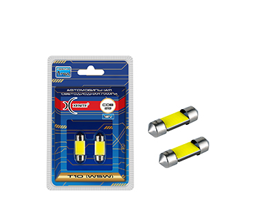Диод xenite COB 28mm 9-15v (t11/ c5w) яркость 60lm уп.2шт - XENITE 1009582
