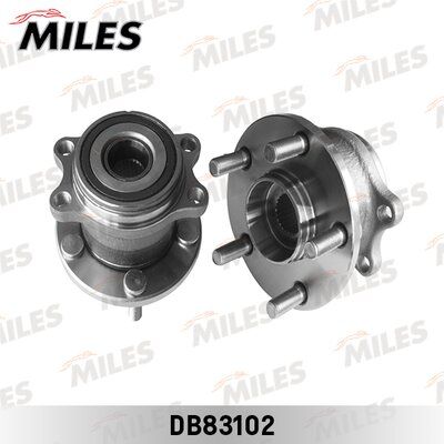 Ступица с подшипником задняя +abs, subaru legacy iv/outback II 03-09. - Miles DB83102