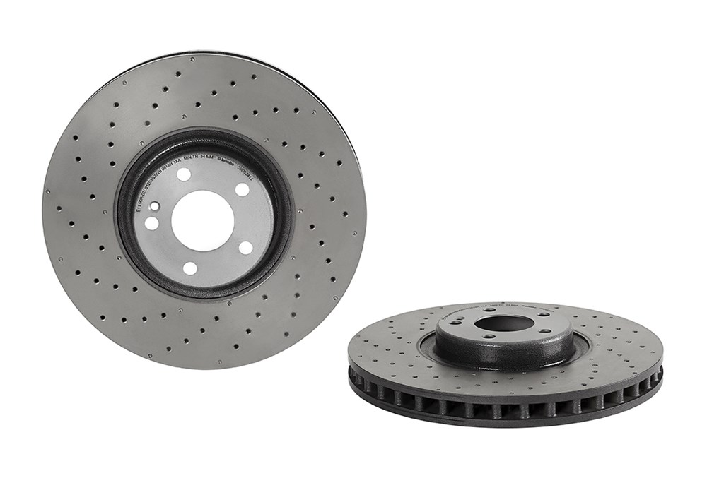 Диск тормозной Co-cast | перед | - Brembo 09.D524.13