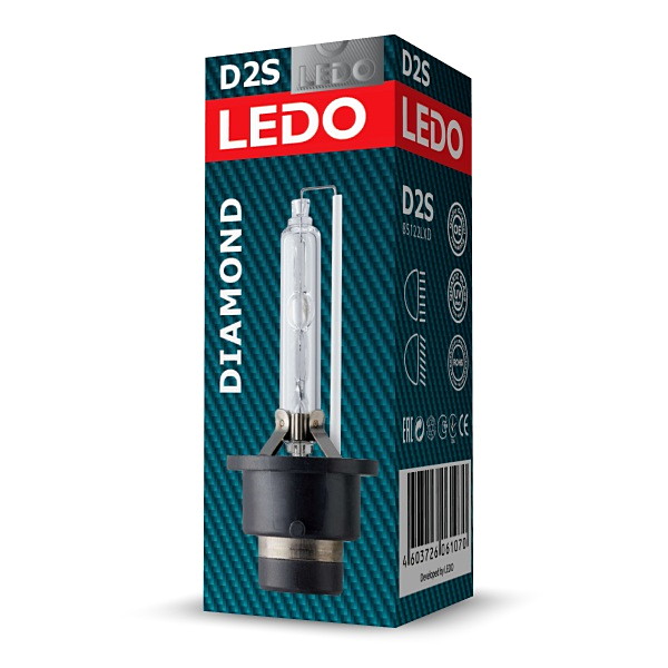 Лампа D2S 5000к ledo Diamond - LEDO 85122LXD