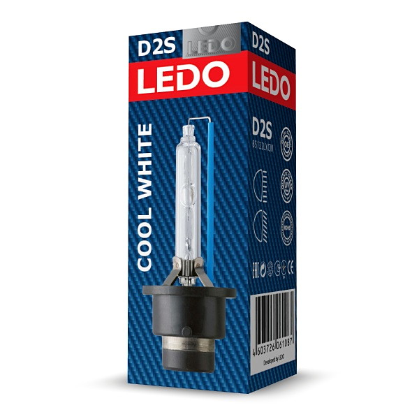 Лампа D2S 6000к ledo Cool White - LEDO 85122LXCW