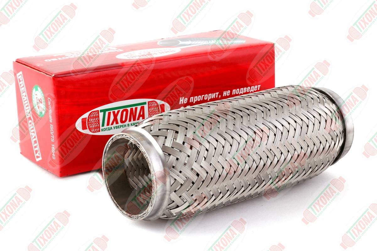 Гофра 55/200 (aisi 304 with inner braid) - TIXONA 55200