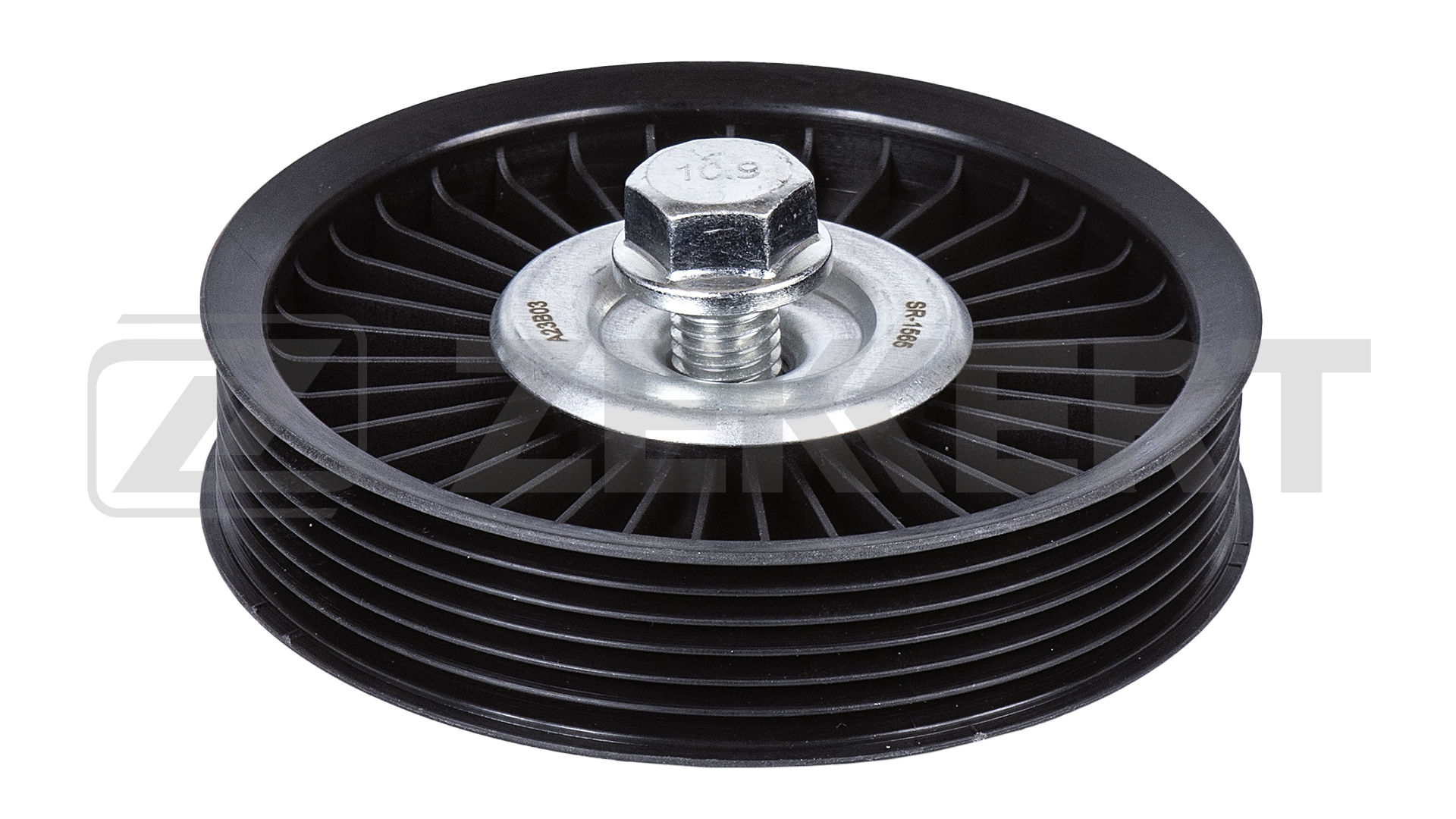 Ролик обводной агрегатного ремня hyundai santa fe i ii 01- tucson 04- kia sportage ii 04- cerato 04- carnival iii 10- Zekkert SR-1565 Хендай Киа 1078₽