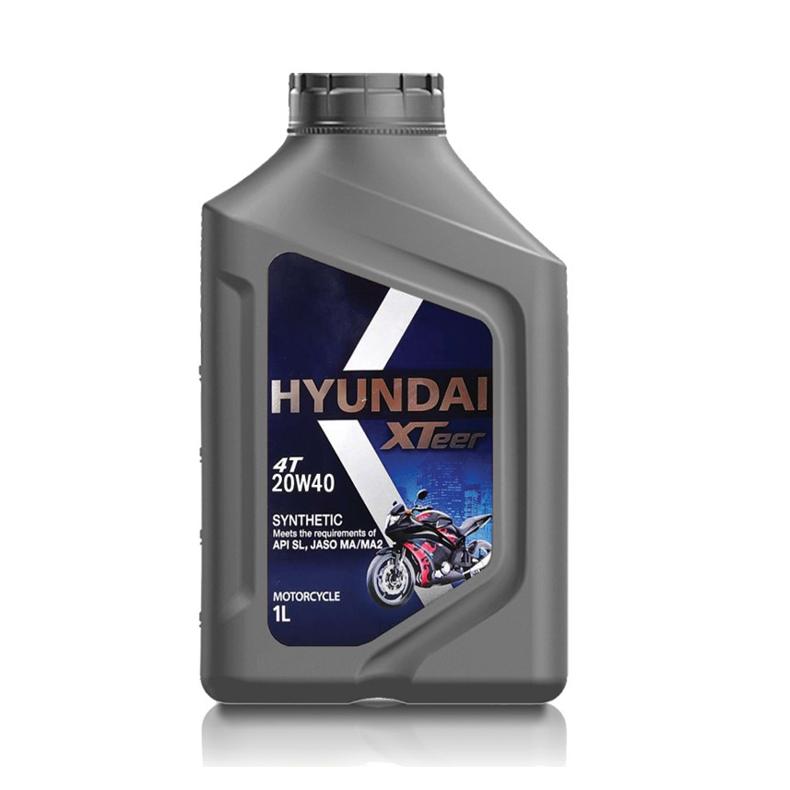 Масло моторное hyundai XTeer moto 4T 20w40 - 1 литр - Hyundai/Kia 1 011 187