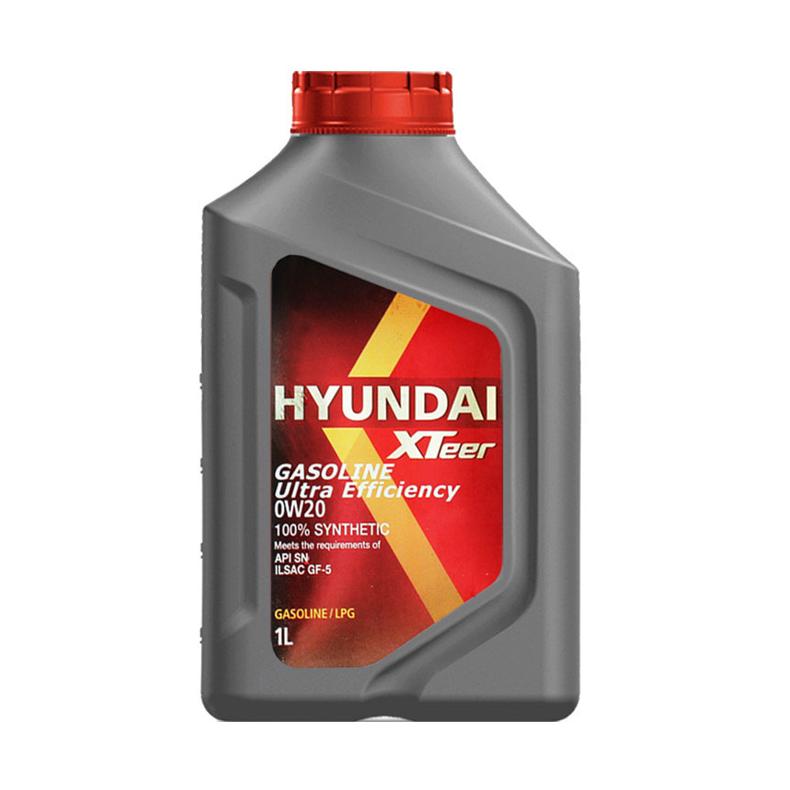Масло моторное hyundai XTeer Gasoline   Ultra Efficiency 0w20  - 1 литр - HYUNDAI XTeer 1 011 121