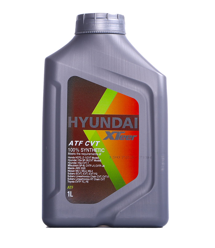 Жидкость для вариаторов hyundai XTeer CVT - 1 литр - HYUNDAI XTeer 1 011 413