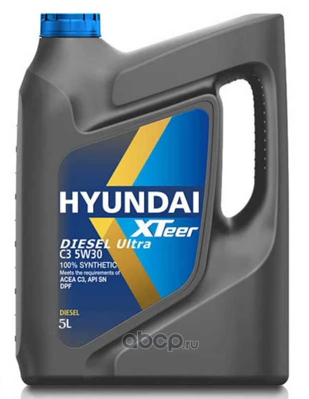 Масло моторное hyundai XTeer  Diesel Ultra C3 5w30 - 5 литров - HYUNDAI XTeer 1 051 224