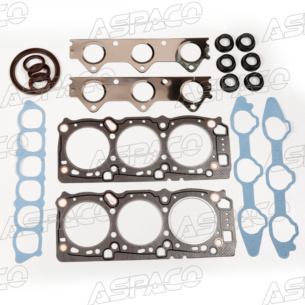 Прокладки двигателя (комплект) mitsubishi l200 (k6,k7) (96-06), pajero/montero sport (k9) (98-08) - Aspaco AP5486