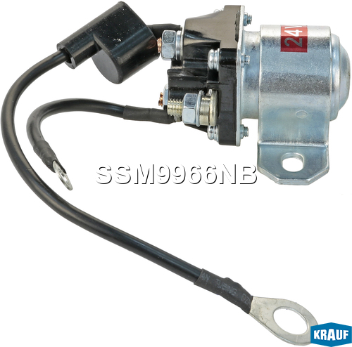 Втягивающее реле стартера маленькое - Krauf SSM9966NB