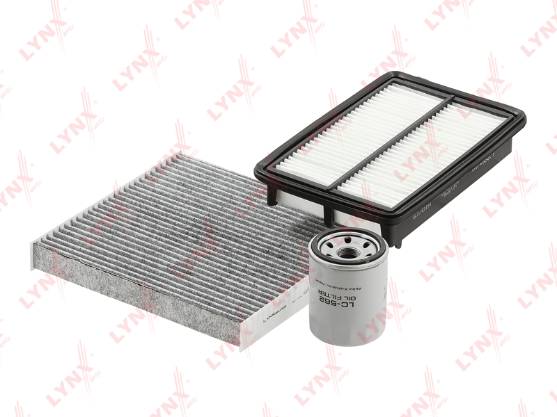 Комплект фильтров для ТО - LYNXauto LK-3012-1