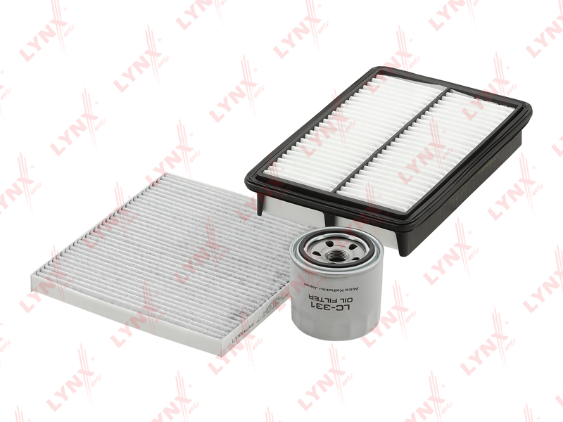 Комплект фильтров для ТО - LYNXauto LK-3027-1