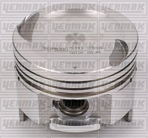 Поршень ДВС 1 шт с кольцами daewoo matiz 1991- 0,8l - YENMAK 3103244000