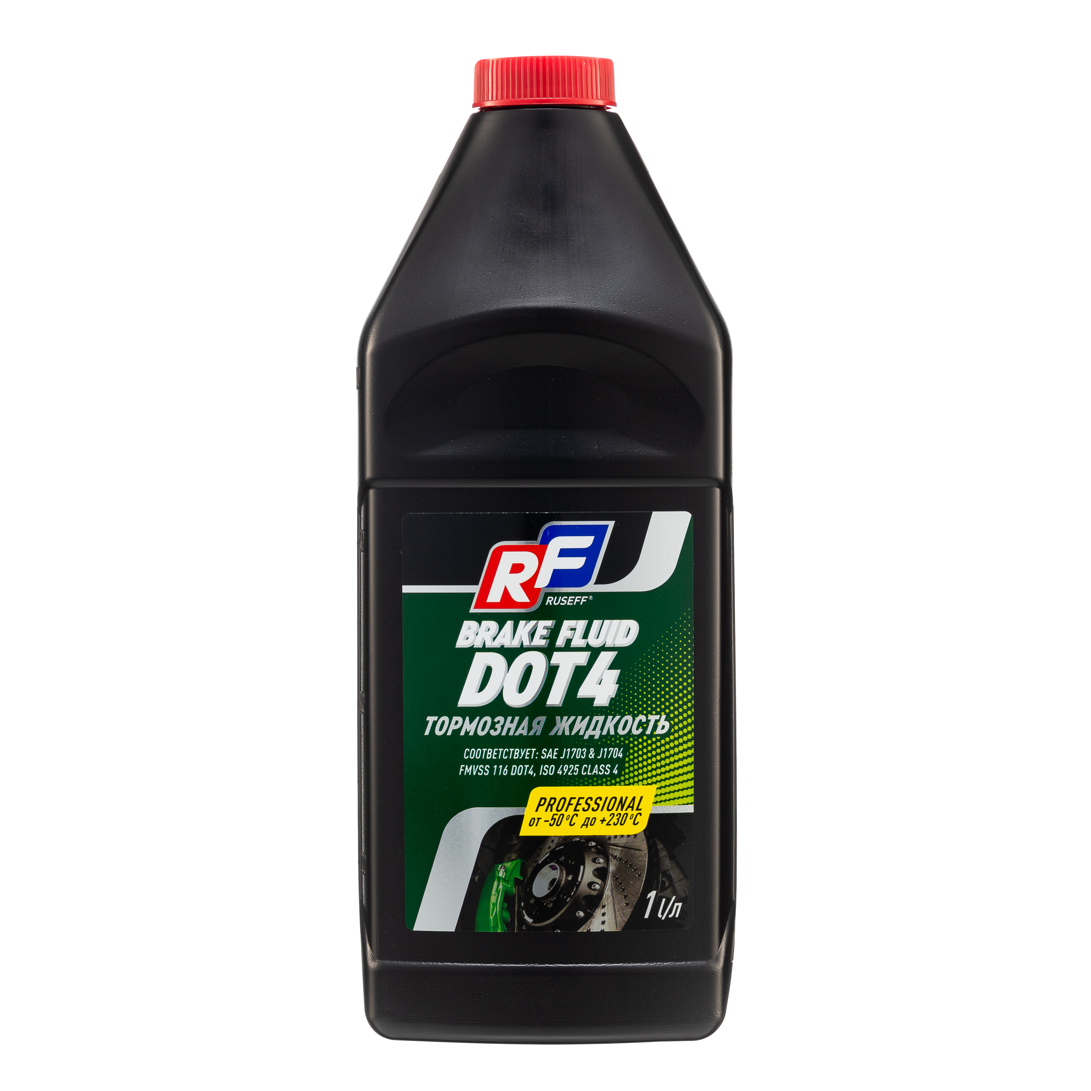 Тормозная жидкость DOT 4 (1л) - RUSEFF 20523N