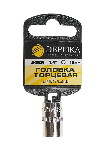 Головка торцевая 17мм 1/2 6-гранная L=40мм - ЭВРИКА ER91310