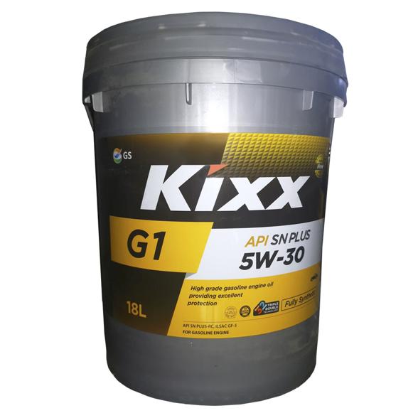 G1 SN plus 5w30 18L масло моторное  api: SN plus-rc  ilsac gf-5  fully synthetic - KIXX L2101K18E1