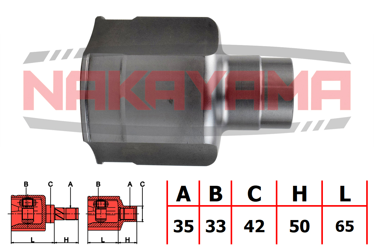 Шрус внутр. к-кт ford mondeo GE (by4/b5y) 00-07 (35x33x115x42) - Nakayama NJ7785NY