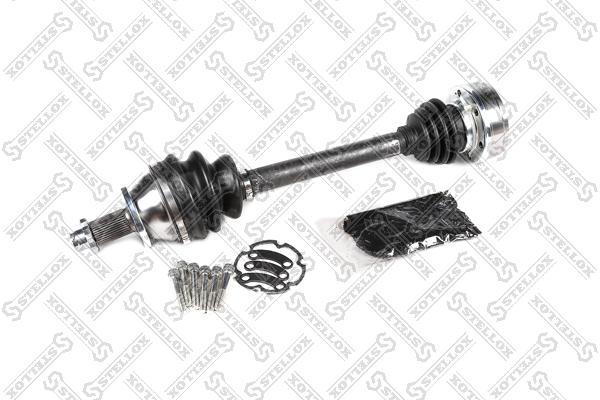 Привод левый 501mm, 24096 Skoda Fabia | перед | - Stellox 158 1577-SX