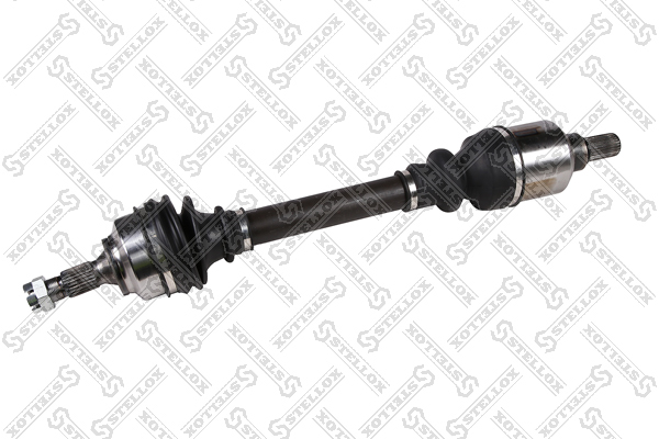 Привод левый 612mm, 9637378180 Peugeot | перед | - Stellox 158 2067-SX