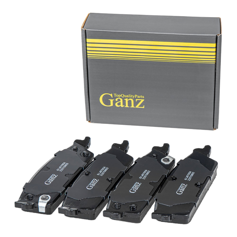 Колодки задние GANZ
