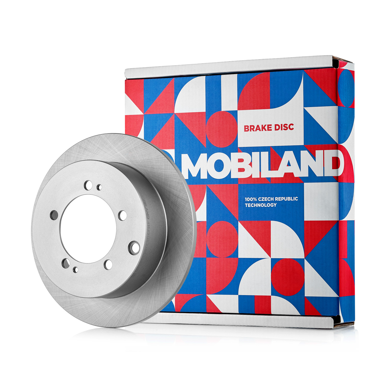 Тормозной диск mitsubishi outlander II задний невентилируемый d=262 мм mobiland | зад | - Mobiland 416201380