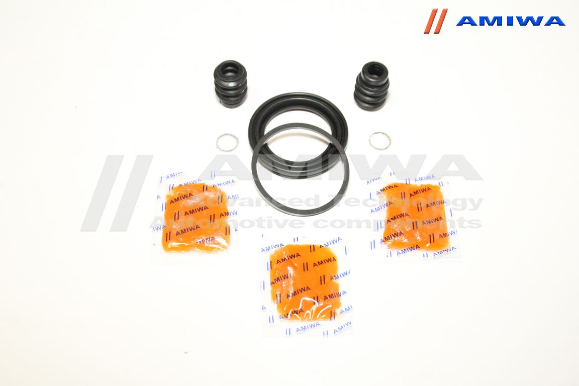 Ремкомплект суппорта тормозного переднего honda city, honda civic vii, honda jazz II - Amiwa 1436003